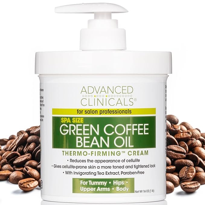 Advanced Clinicals Green Coffee Bean Thermo Firming Body Cream