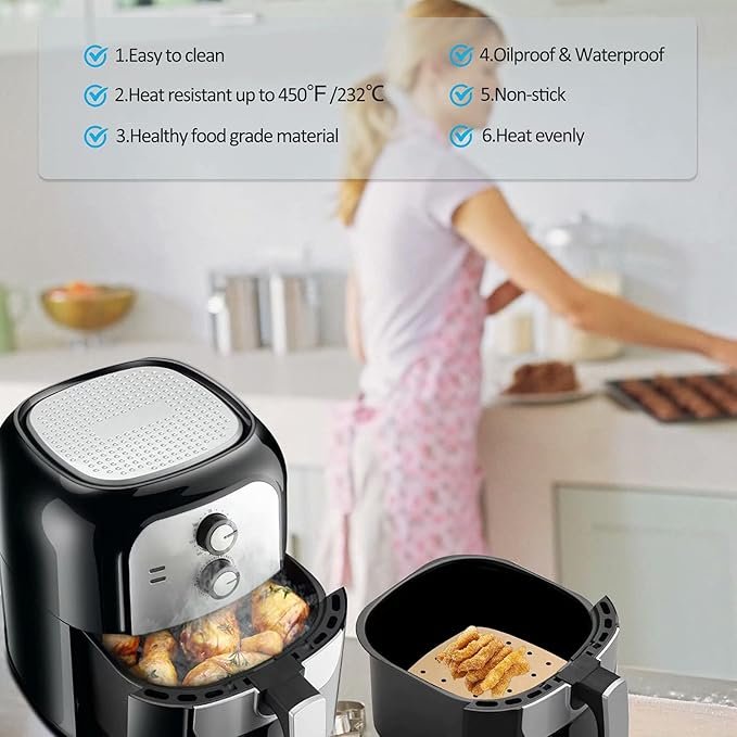 Air Fryer Parchment disposable Paper Liners