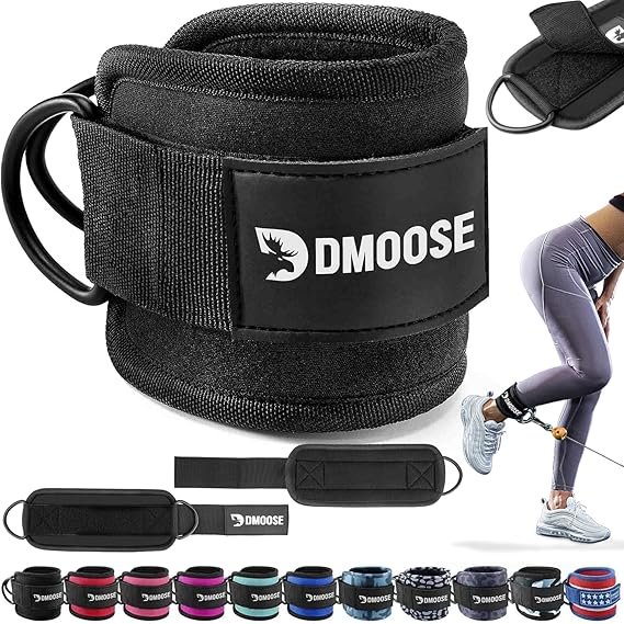 DMoose Fitness Ankle Straps for Cable Machines