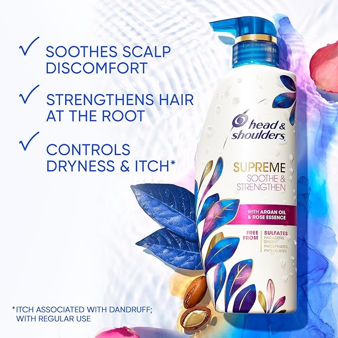 Head & Shoulders Supreme Dandruff Shampoo with Argan Oil